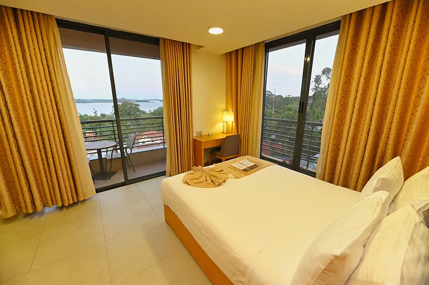 Classic Lake Suite interior at K Hotels Entebbe