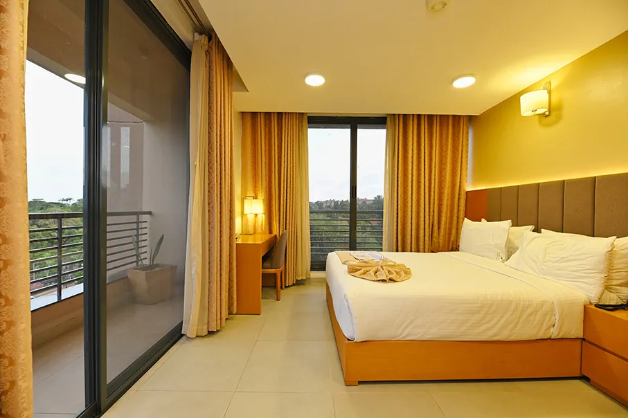 Classic Lake Suite interior at K Hotels Entebbe